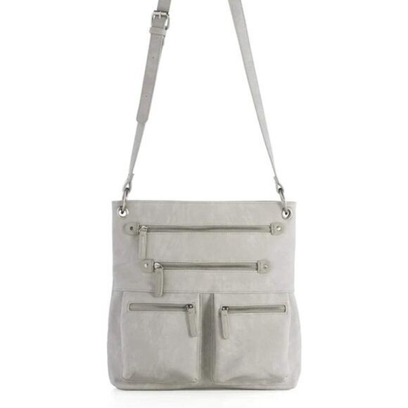 Shiraleah Brooklyn Cross-Body Bag, Pebble - Picture 2 of 5